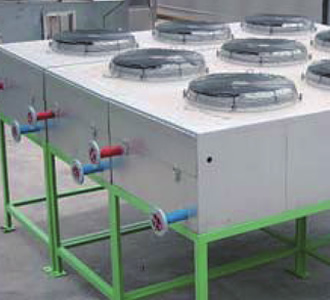 DAC 空気対水熱交換システム